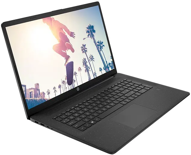 HP Ноутбук HP 17-CP3018ua 17.3" FHD IPS AG, AMD R7-7730U, 16GB, F1024GB, UMA, DOS, чорний - фото 2