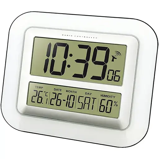Годинник настінний Technoline WS8006 Silver (WS8006) - фото 2