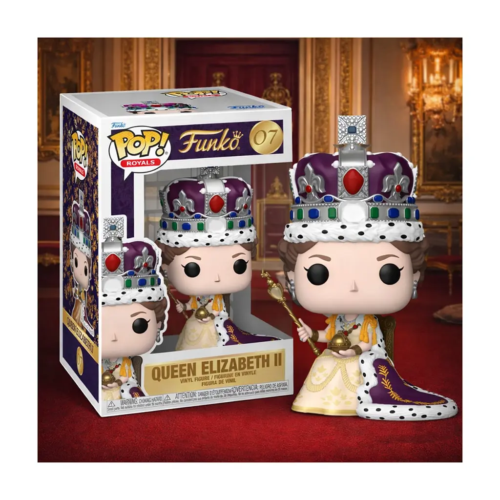 Фігурка Funko Pop Коронація королеви Єлизавети II (91873) - фото 3