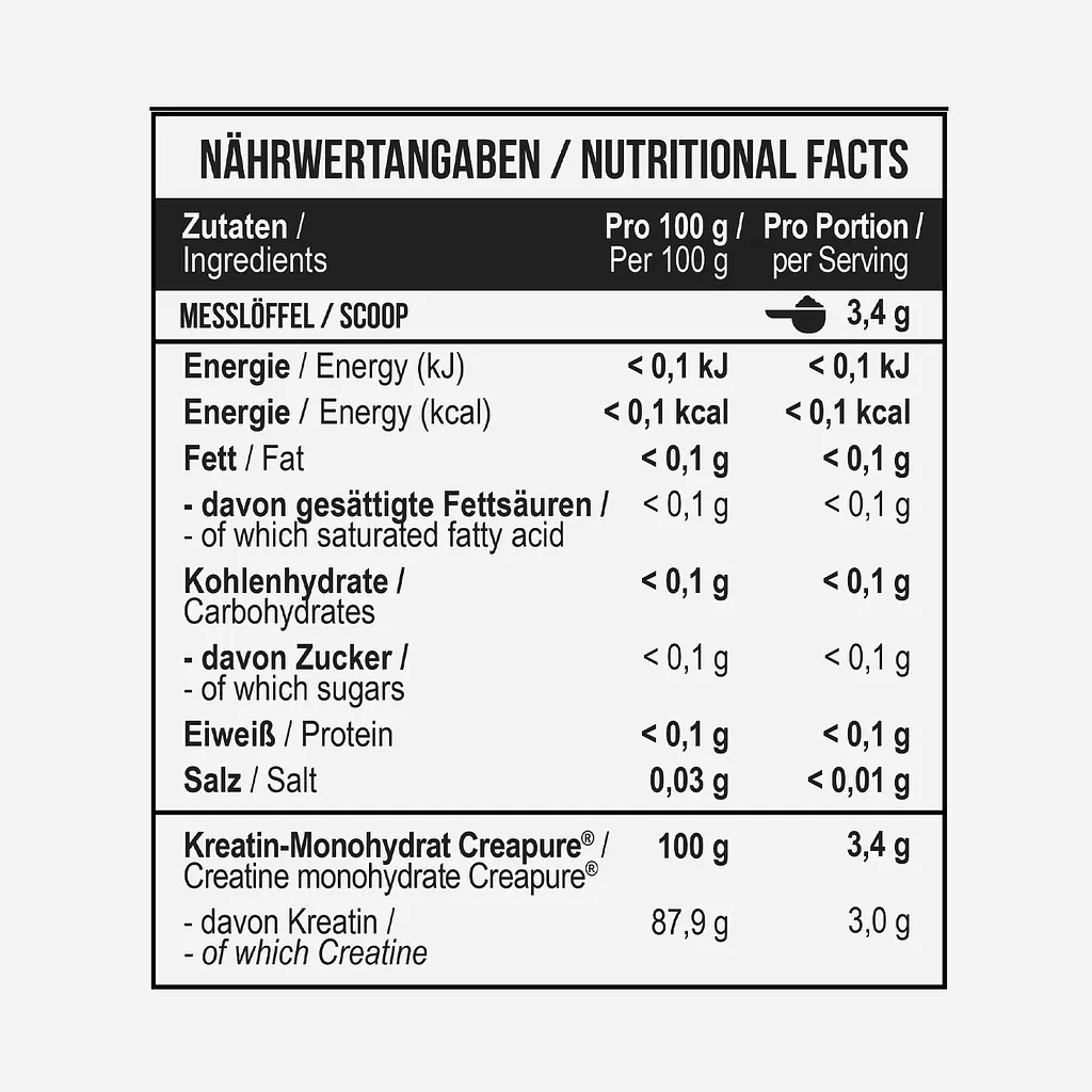 Мікронізований Креатин MST Nutrition Моногідрат Creapure® Creatine Pro - 500 г - фото 3