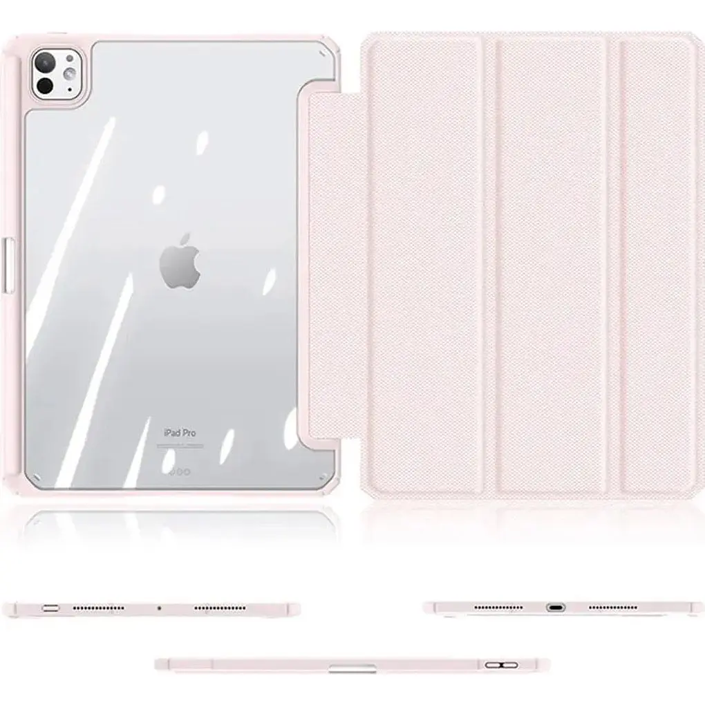 Чохол-книжка Dux Ducis Toby Series With Pencil Holder для Apple iPad Pro 13` M4/M5 (2024-2025) Pink [112720] - фото 6