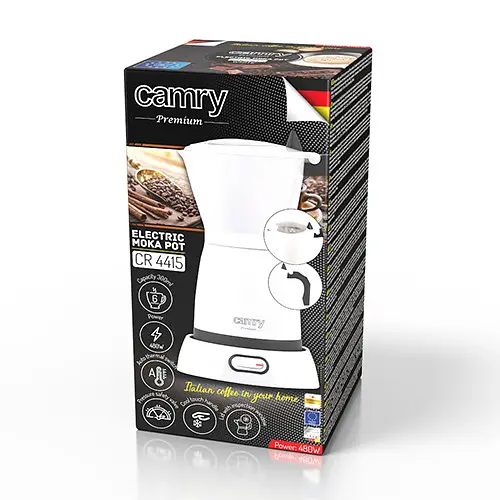 Кавоварка Camry CR 4415W - фото 8