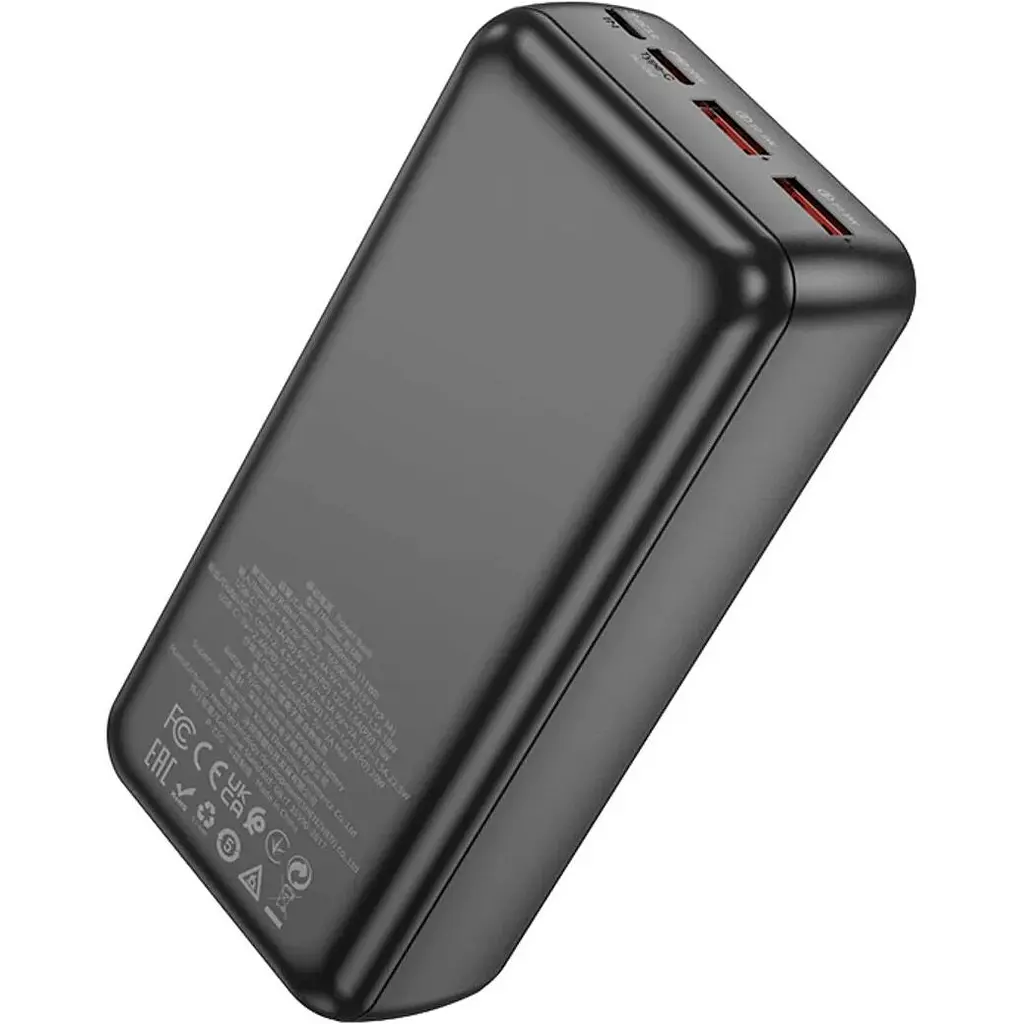 Зовнішній акумулятор Borofone BJ38B Power 30000mAh 22.5W Black [130217] - фото 3