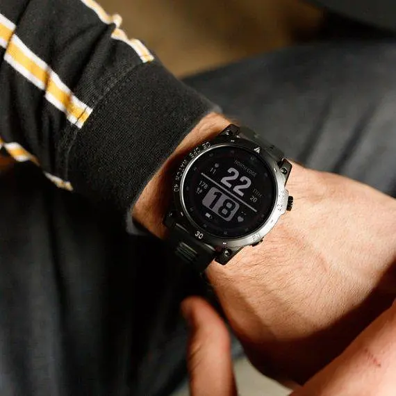 Чоловічий наручний розумний годинник North Edge CrossFit GPS з компасом (Black) - фото 3