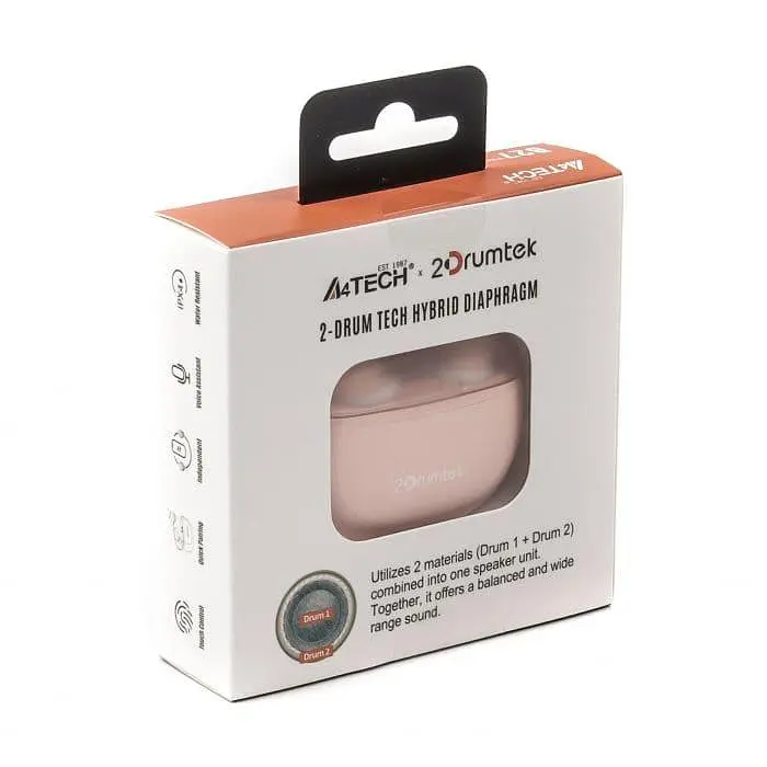 Навушники A4Tech TWS B27 Baby Pink (B27 (Baby Pink)) - фото 7