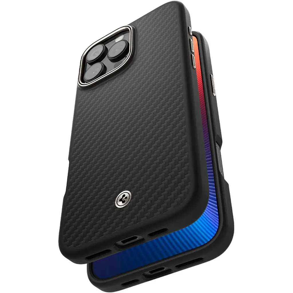 Чохол Spigen Enzo Aramid with MagSafe для Apple iPhone 16 Pro Max Black Natural (ACS08501) [117848] - фото 7