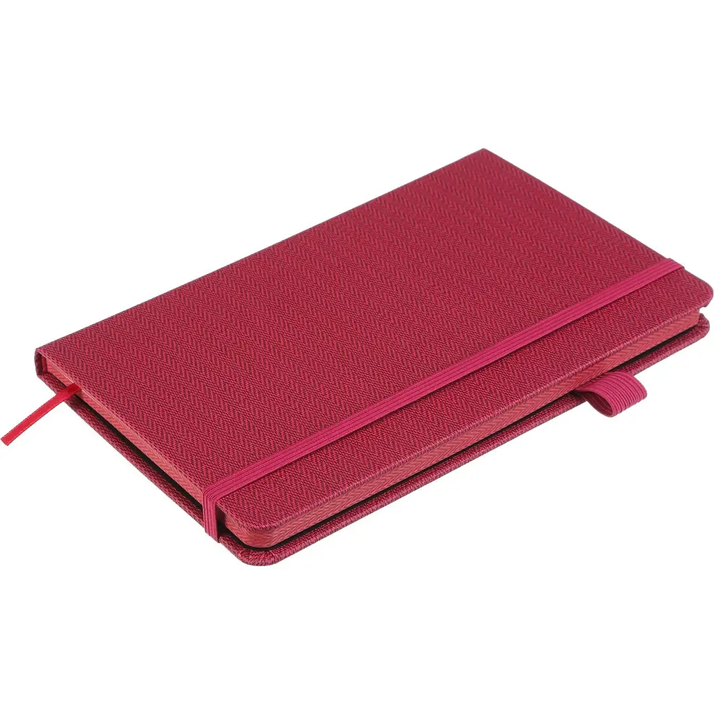 Книга записная Buromax Tweed в клеточку 195х125 мм бордовая 96 листов (BM.291163-13) - фото 3