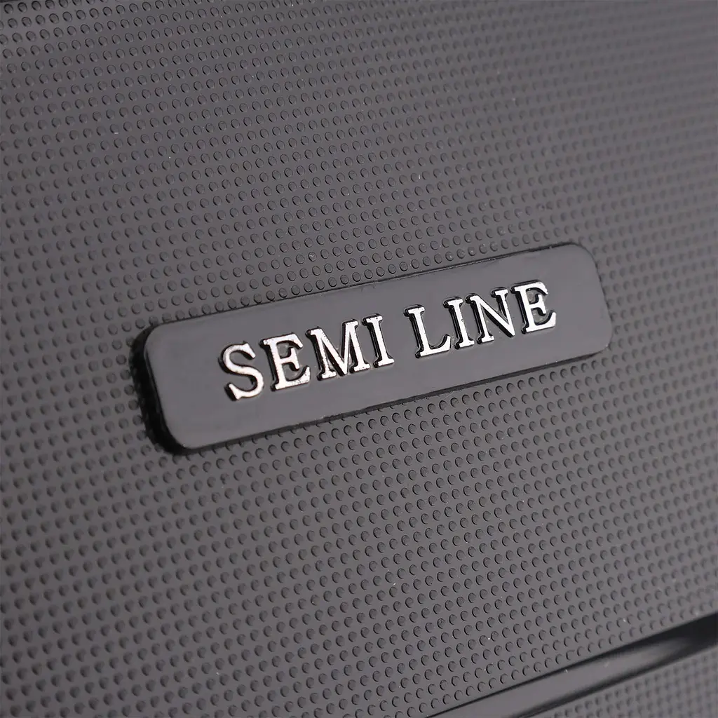 Валіза маленька Semi Line T5908-2 поліпропілен 20 дюймів 37 л для ручної поклажі Чорний - фото 10