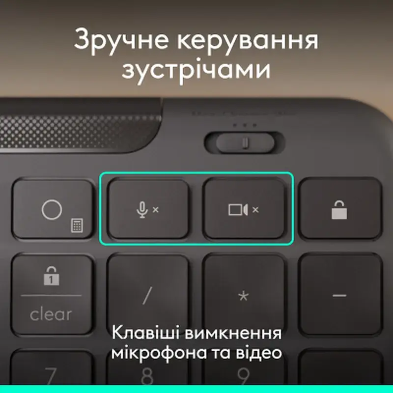 Комплект Logitech Signature Slim MK620 for Business USB-C UA Graphite (920-013349) - фото 5