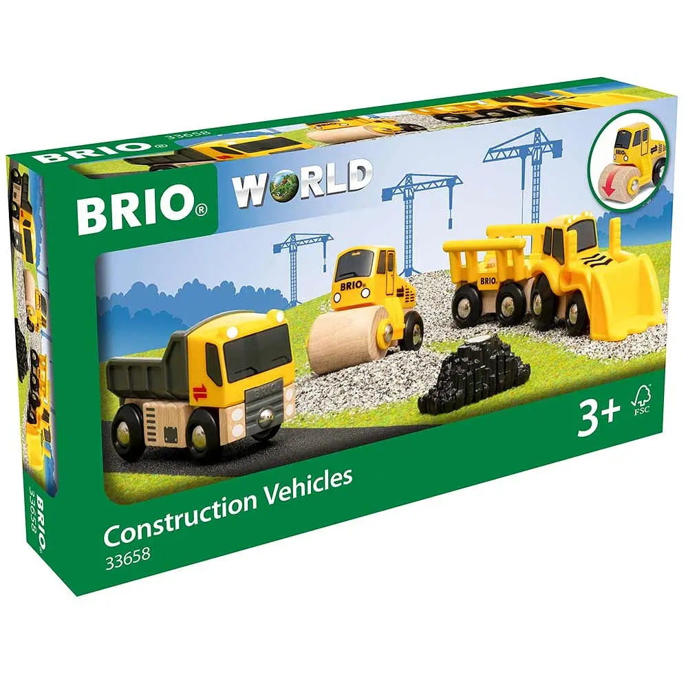 Набір іграшкової будівельної техніки Brio (33658) - фото 2