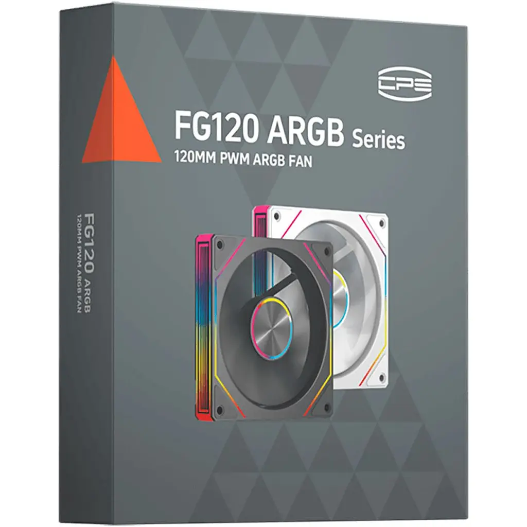 Корпусний вентилятор PCCooler FG120R ARGB BK (F1G12R-BKAC112-GL) [168396] - фото 6