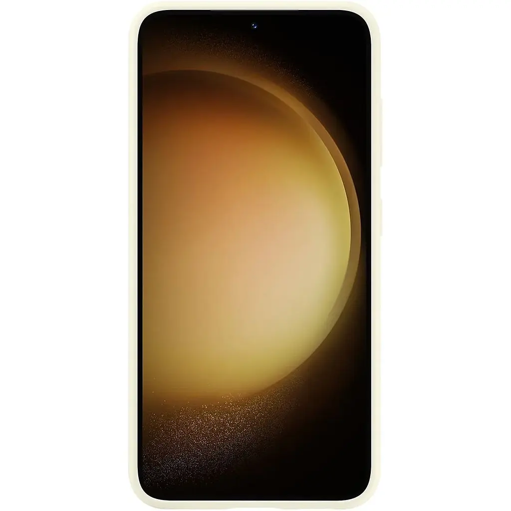 Оригінальний силіконовий чохол Samsung для Galaxy S23 Plus (6.6") Samsung Silicone Case EF-PS916TUEGRU Cotton - фото 3