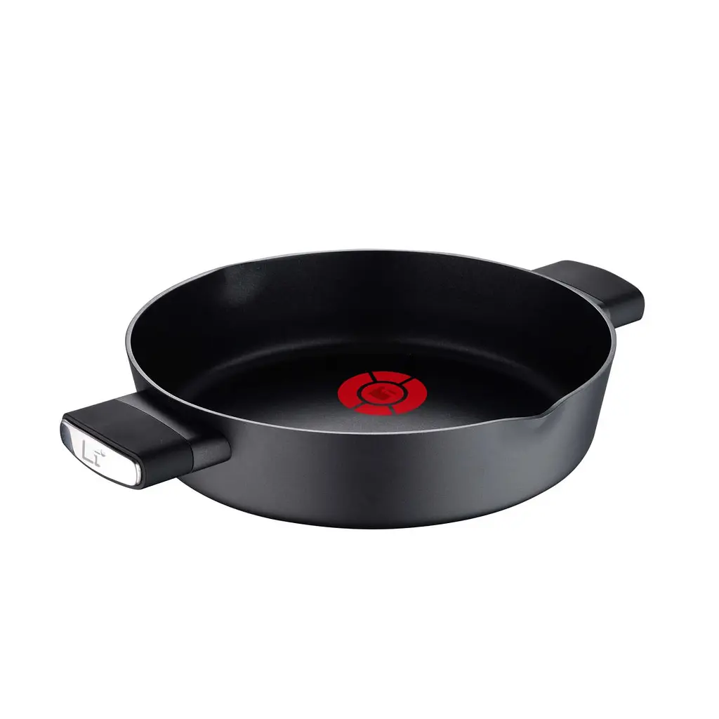 Сотейник с крышкой Bergner Ion plus 28 см (BG-35913-BK) - фото 2