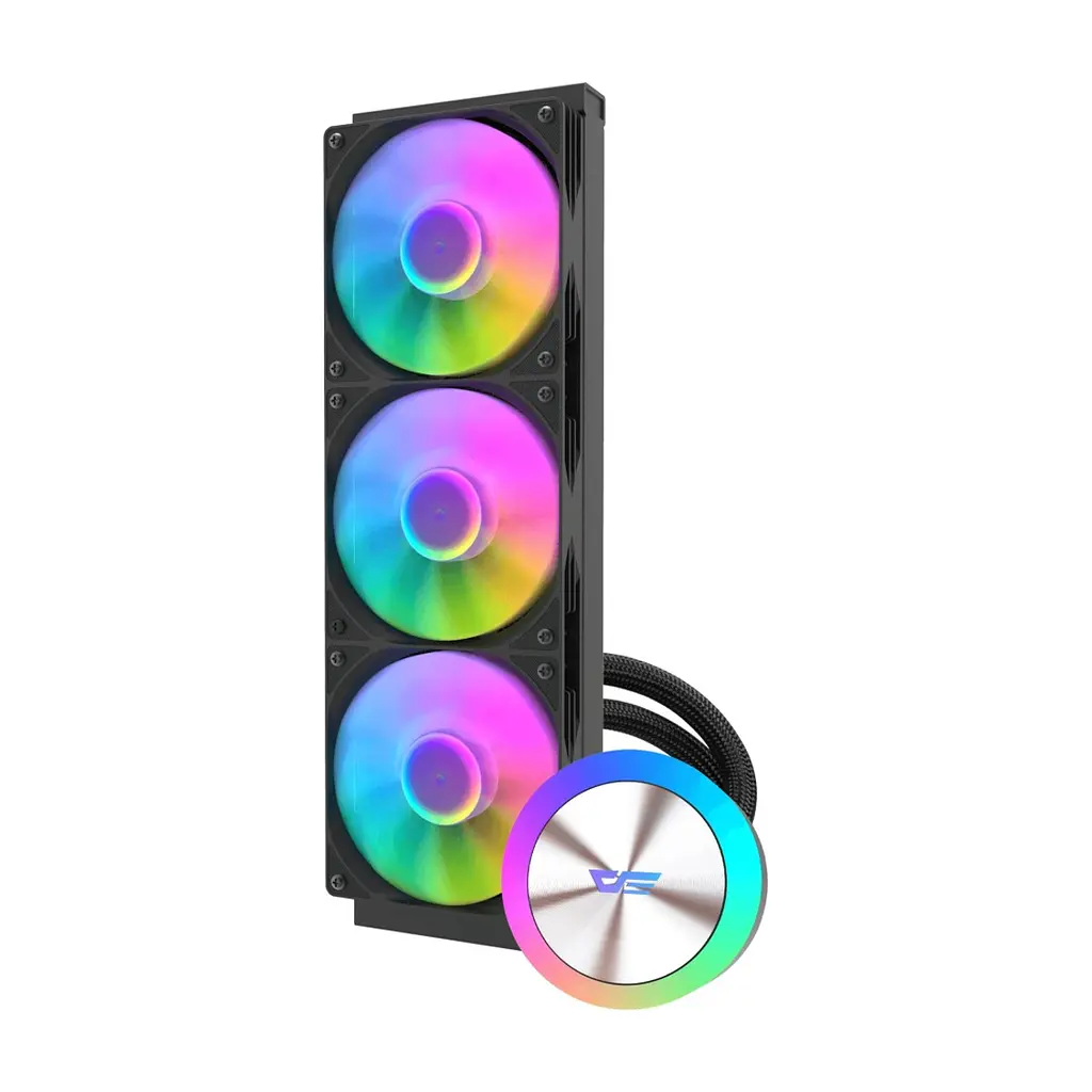 Система рідинного охолодження DARKFLASH DG360 BLACK - фото 3