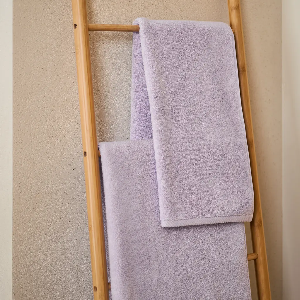 Рушник MBM HOME Теплі дюни 70x140 см світло-фіолетовий (BT-19 L LIGHT PURPLE) - фото 10