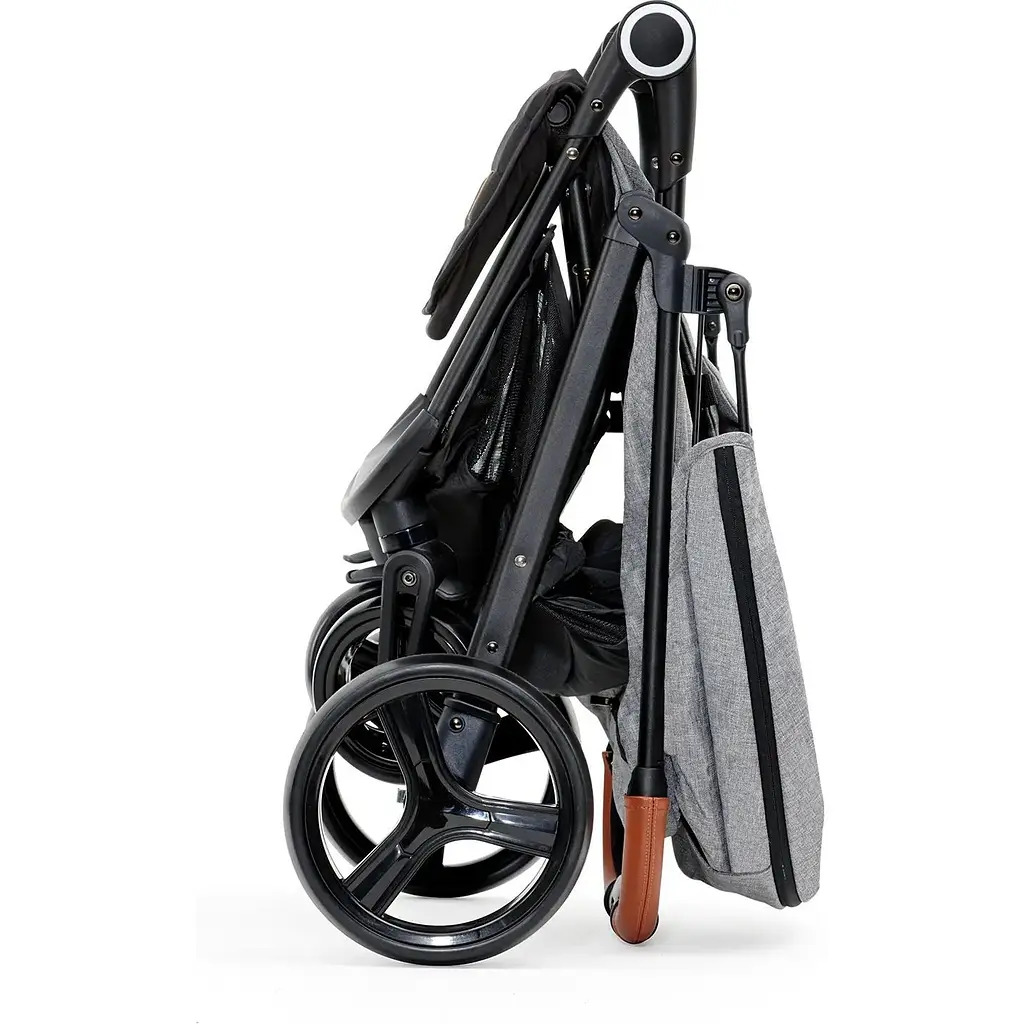 Прогулянкова коляска Kinderkraft Grande Plus Grey (KSGRAN00GRY0000) - фото 4