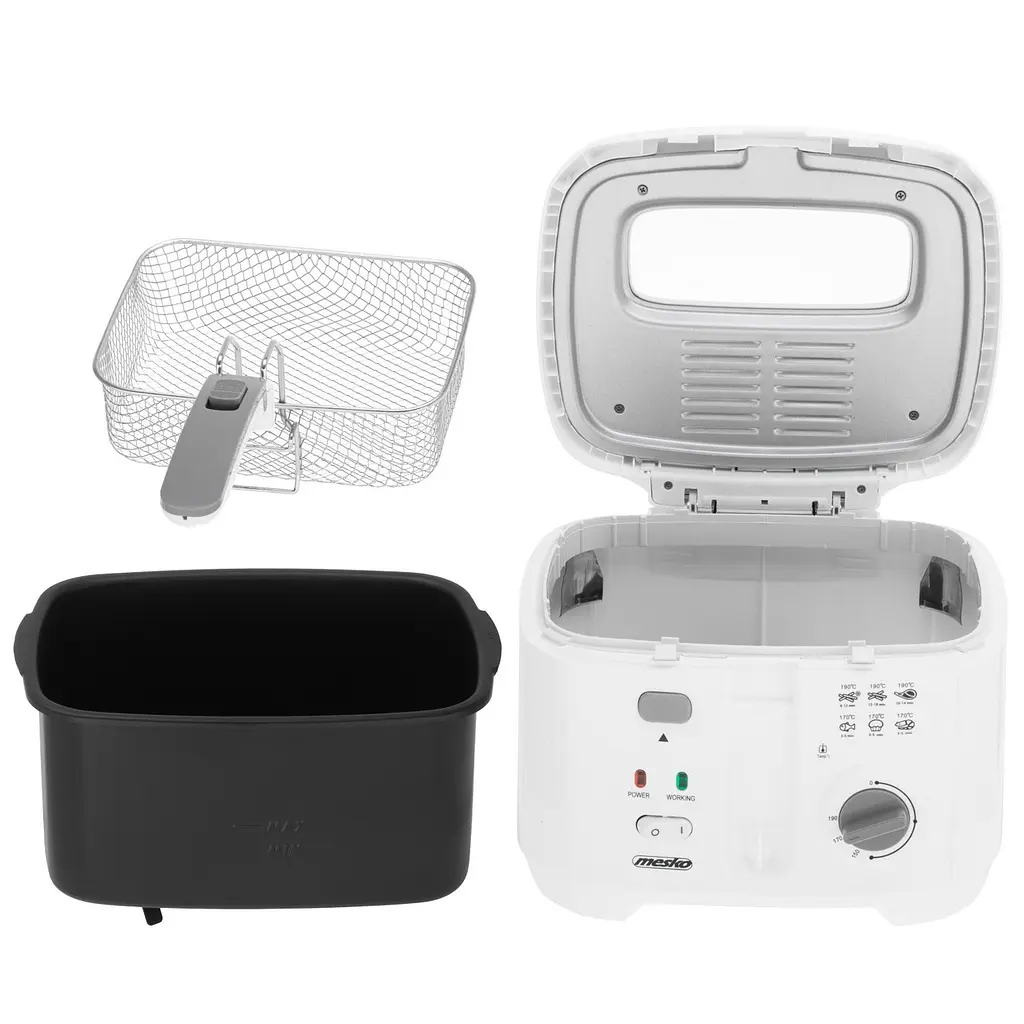 Фритюрниця Mesko MS 4908 grey 2,5 л - фото 3