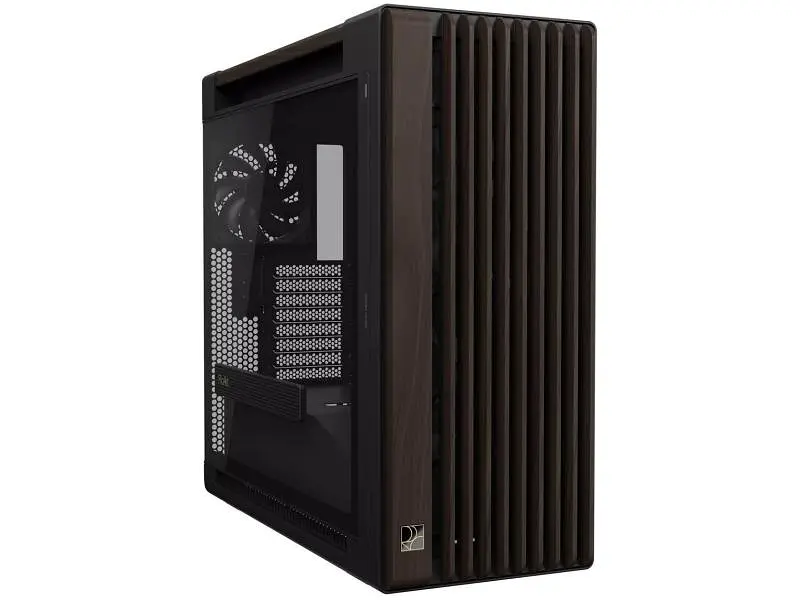 Корпус Asus ProArt PA602 Walnut Wood Tempered Glass Modern Black (90DC00J0-B09030) - фото 4