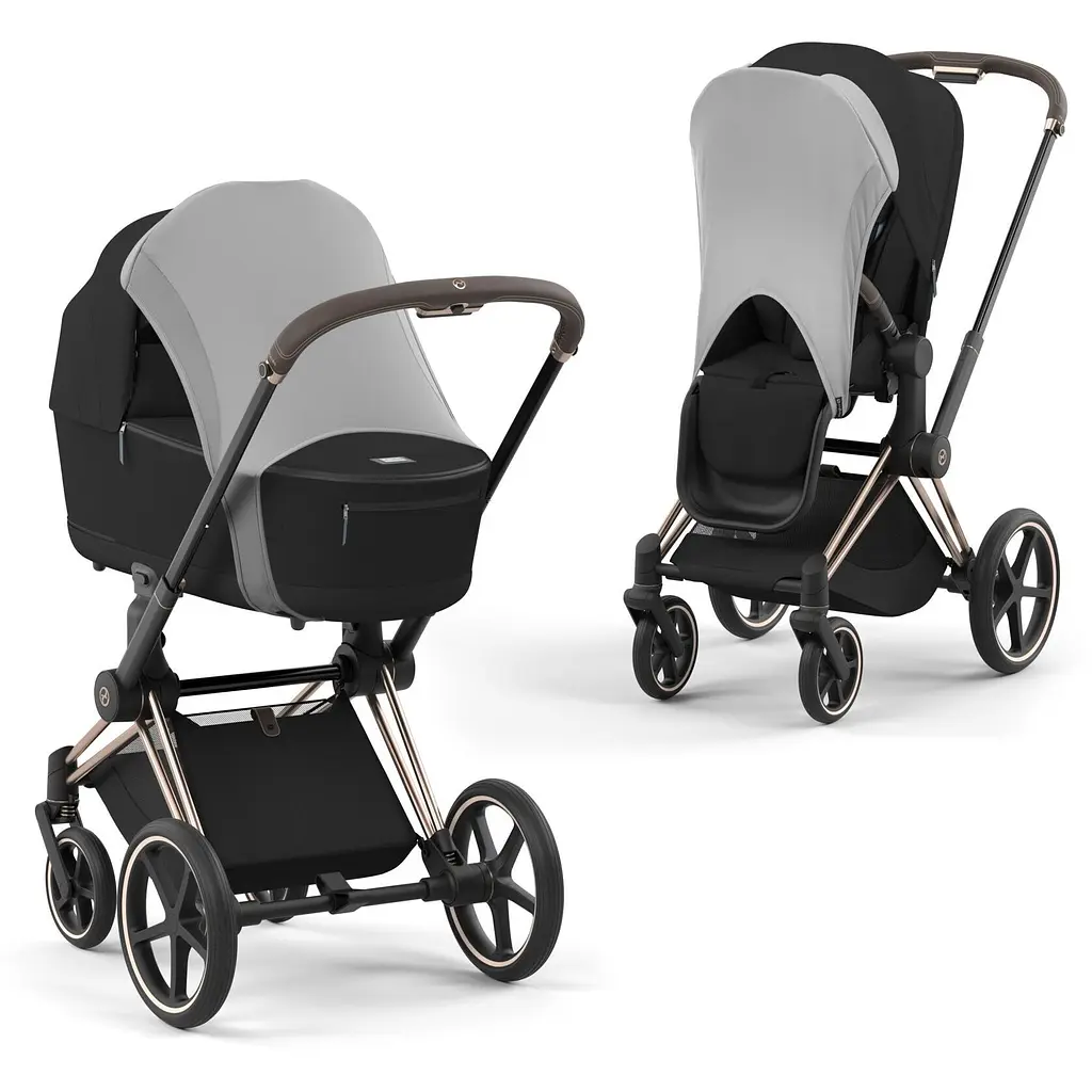 Сонцезахисний чохол для візочка Cybex Light Grey (522000407) - фото 3