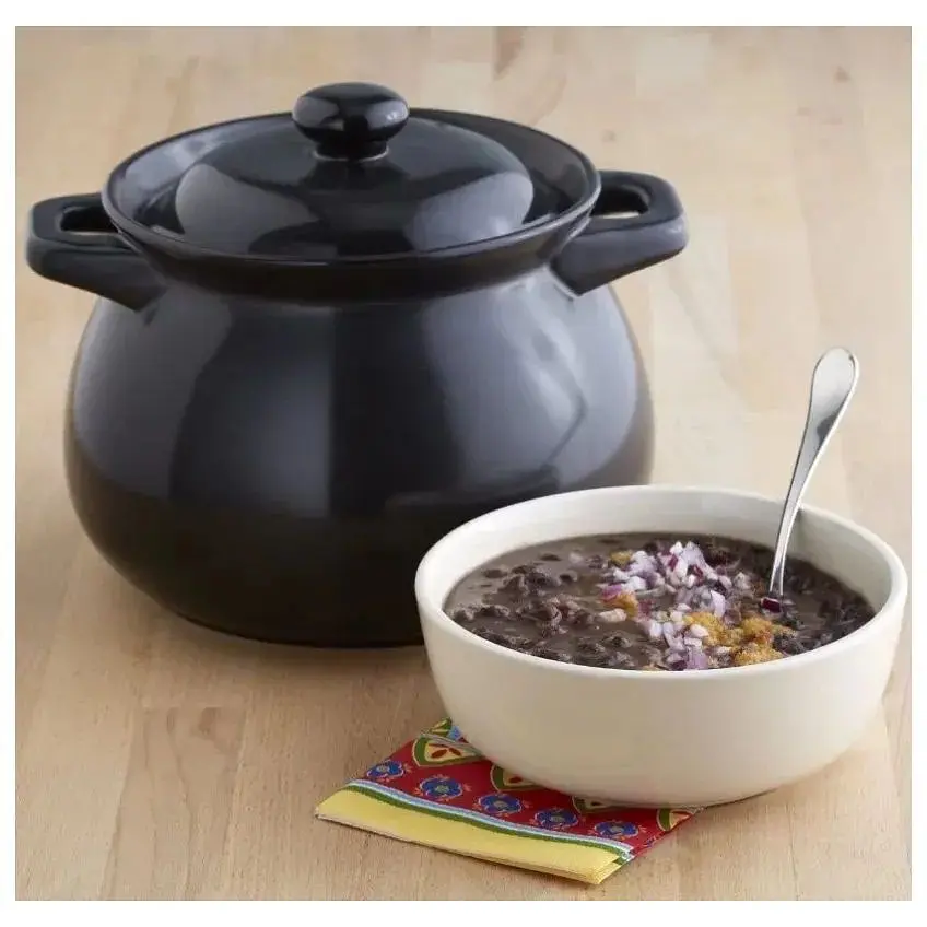 Керамічна каструля NCA1POT 2550ml Black - фото 4