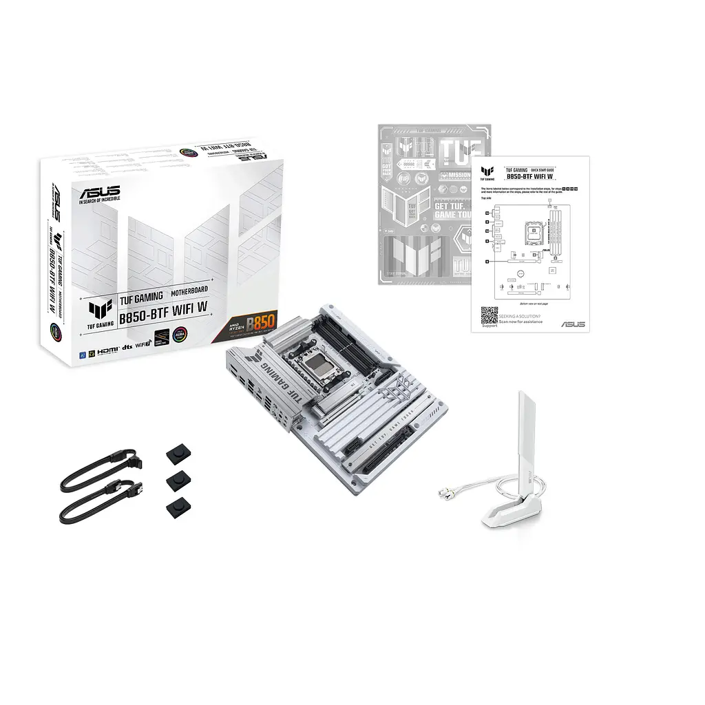 Материнская плата Asus TUF GAMING B850-BTF WIFI W sAM5 B850 4xDDR5 M.2 HDMI DP WiFi BT ATX BTF - фото 2