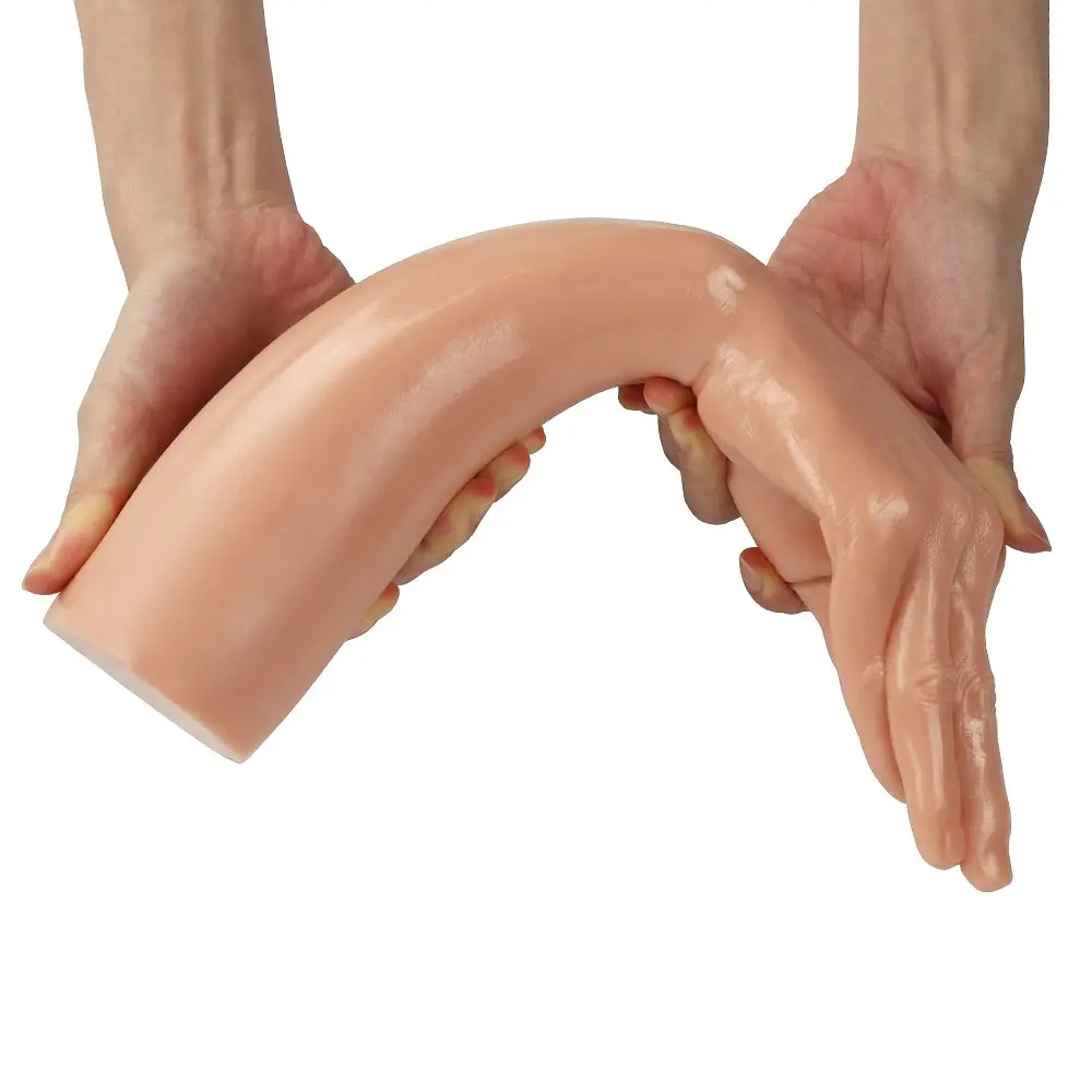 Рука для фістингу Lovetoy King Size Realistic Magic Hand 35 см тілесний - фото 6
