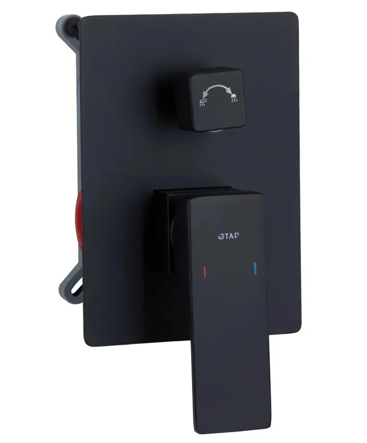 Душова система для душу Qtap Gemini прихованого монтажу Black Matt QTGEM113BLM45697 - фото 2