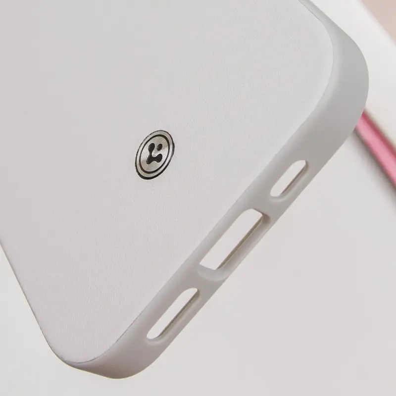 Чохол SGP PC+Leather with MagSafe для Apple iPhone 16 Plus (6.7) Grey - фото 7