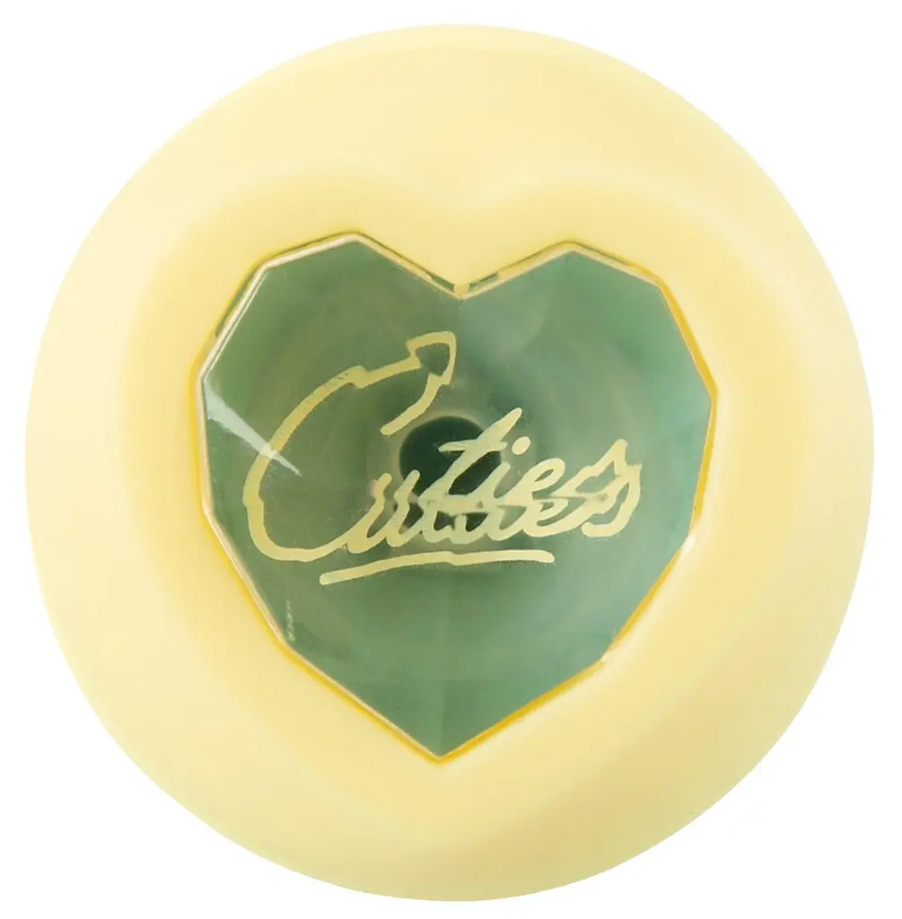 Вибратор Cuties Mini 13.6 см желтый - фото 7