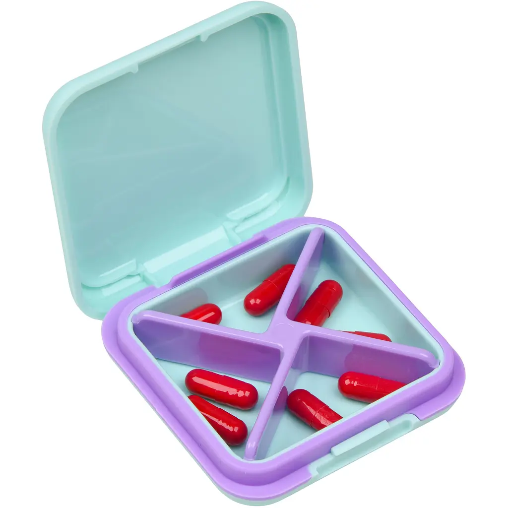 Органайзер для таблеток UZspace Fitseven м’ятний (TP005ML) - фото 3