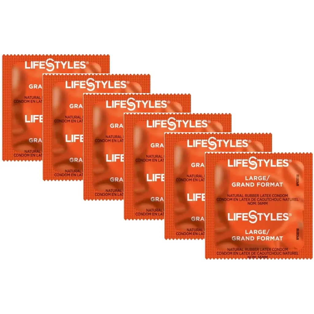 Презервативы LifeStyles Large XL большие 6 шт. (ROZ6400230480) - фото 2