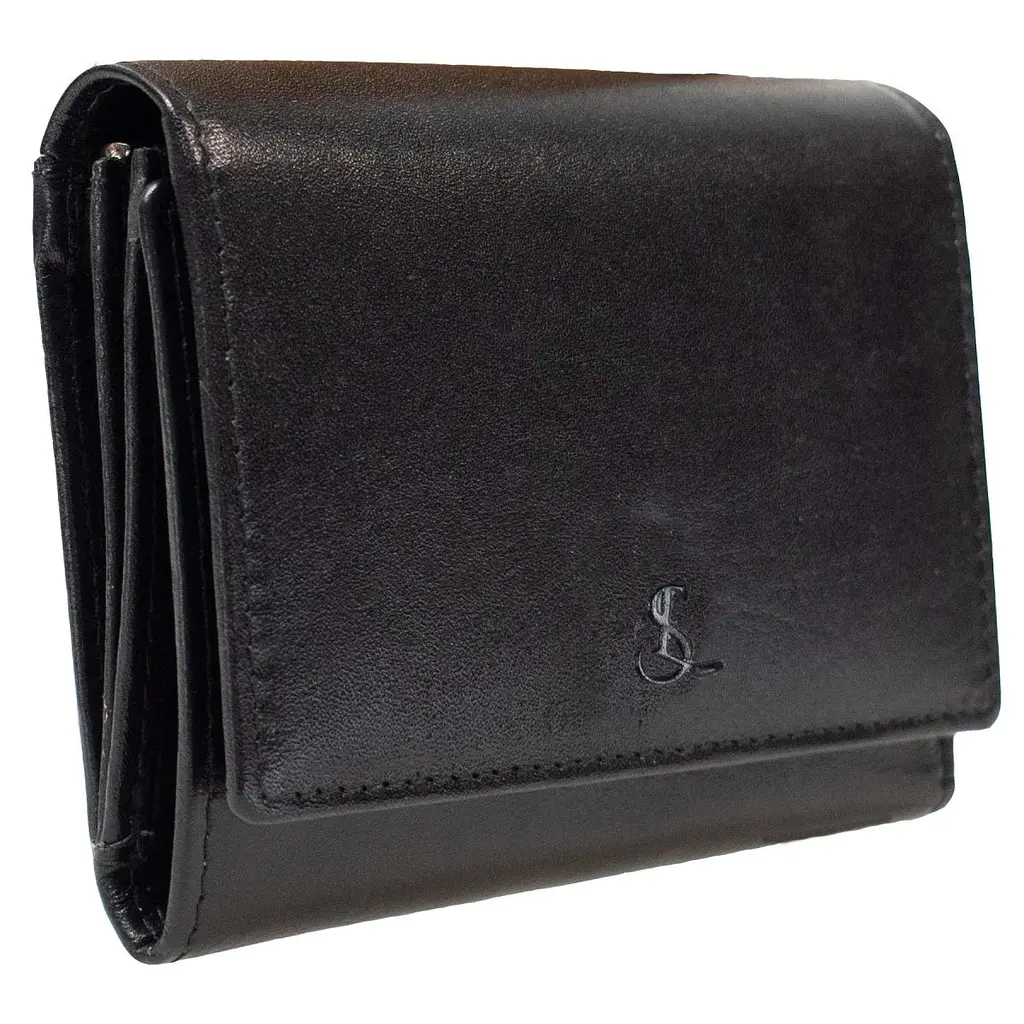 Гаманець жіночий шкіряний Semi Line RFID Black (P8263-0)