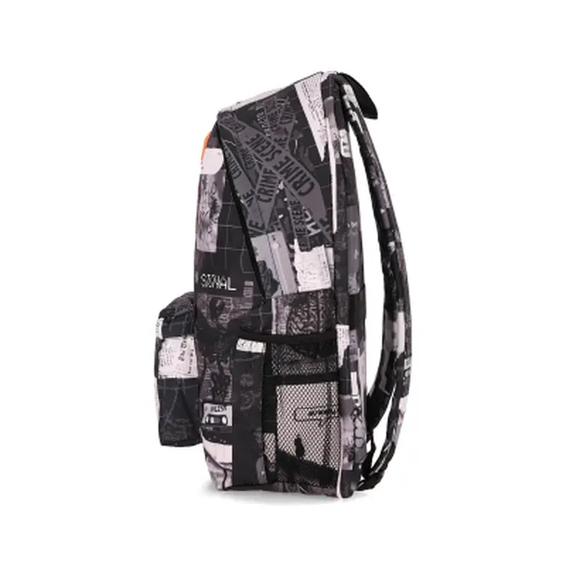 Рюкзак для ноутбука Bagland 17" Stylish XL 35L+print, whtite-black 1343 00558694 (1120220805) - фото 3