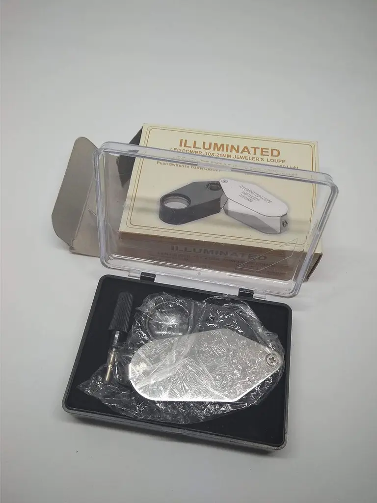 Лупа ювелірна Magnifier 21002 10 кратна 21мм діаметром - фото 4