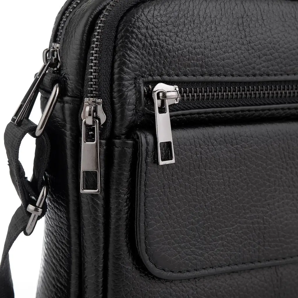 Чоловіча шкіряна сумка через плече маленька Tiding Bag A25-1108A - фото 3
