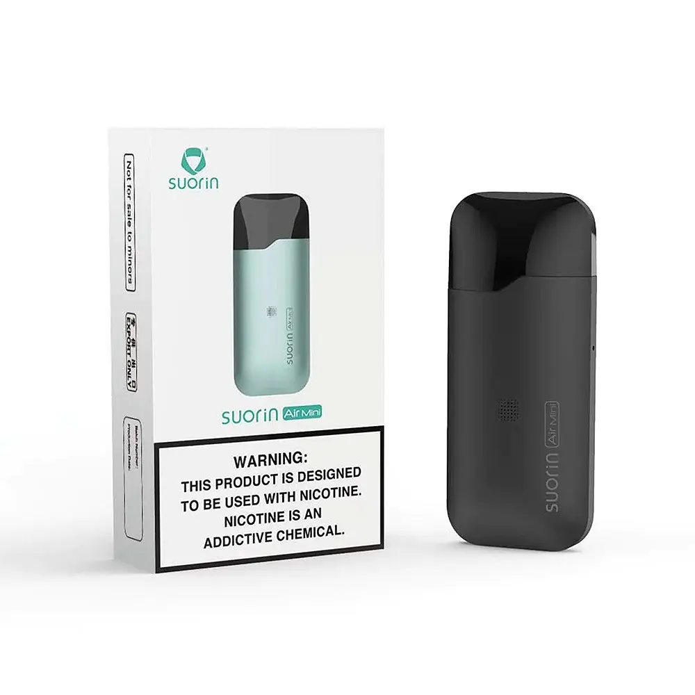 Под-система электронная сигарета Suorin Air Mini Pod Kit 430 mAh 2 ml Black (10325) - фото 5