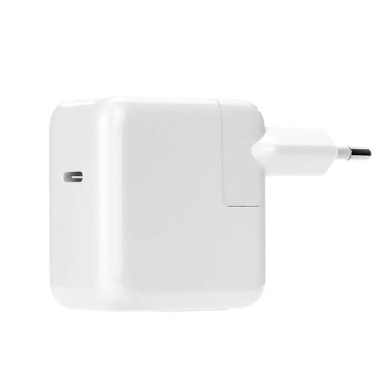 Зарядний пристрій Foxconn блок живлення + кабель C to C для ноутбуків Apple MacBook вихід Type-C 30W (A1882) - фото 2