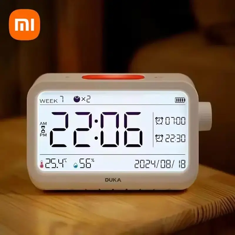 Домашня метеостанція - годинник - термометр гігрометр ATuMan MT2 Multifunctional Thermohygrometer Alarm Clock - фото 3