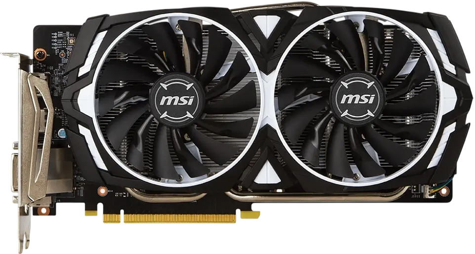 Видеокарта GeForce GTX 1060 3GB MSI Armor OCV1 (GTX 1060 ARMOR 3G OCV1) Б/У - фото 2