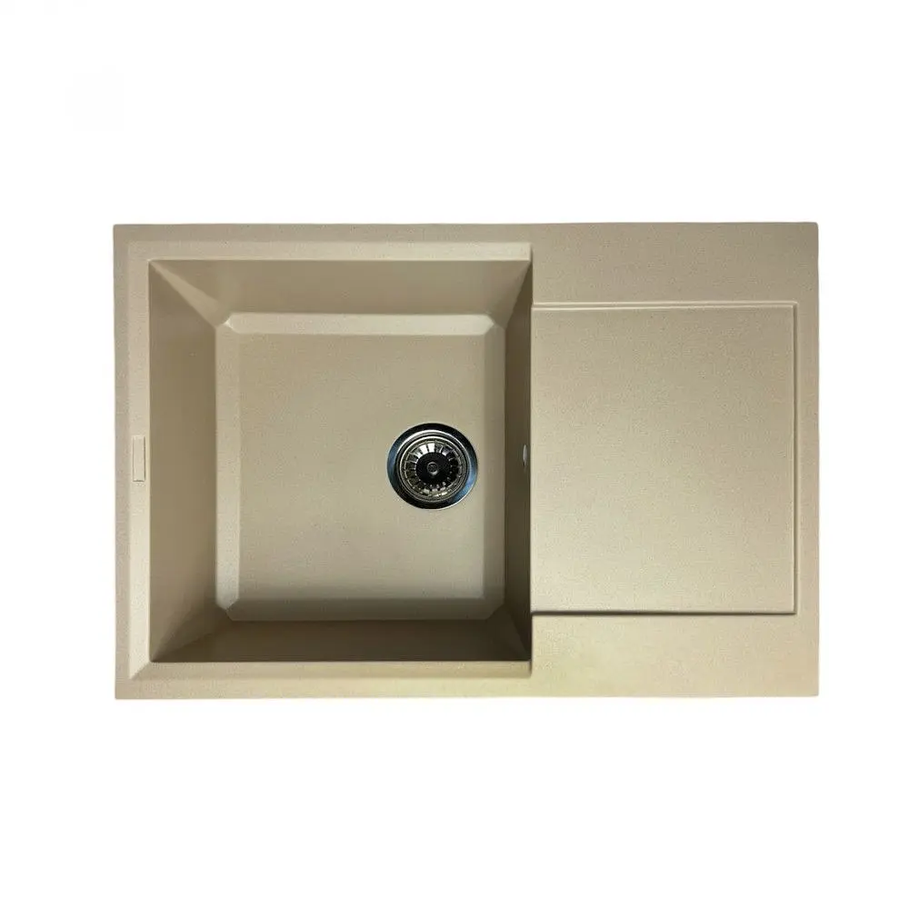 Кухонна мийка Adamant HORIZON MEDIUM сахара 700x500x230 мм, з крилом 70 см - фото 2