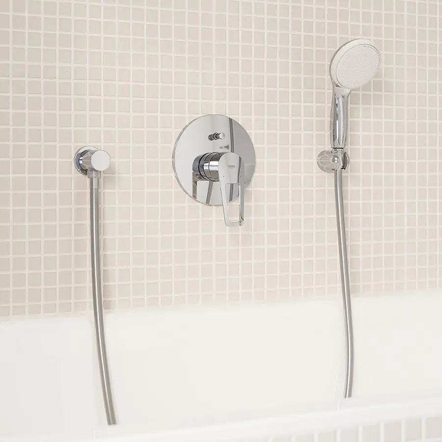 Змішувач для ванни Grohe BauLoop New 29081001, Хром - фото 2