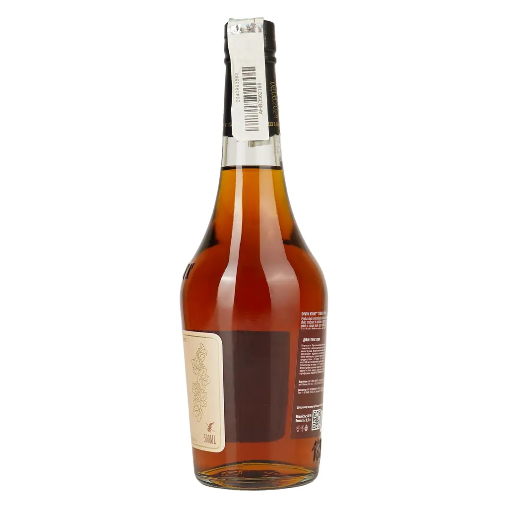 Дівін Kvint Tiras VSOP 6 років 40% 0.5 л - фото 2