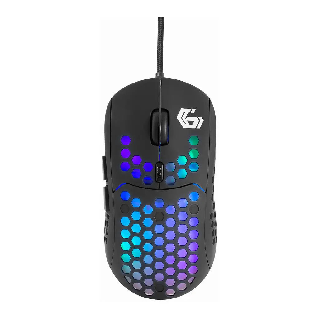 Мишка Gembird Ragnar RX400 USB RGB Black (MUSG-RAGNAR-RX400) - фото 3