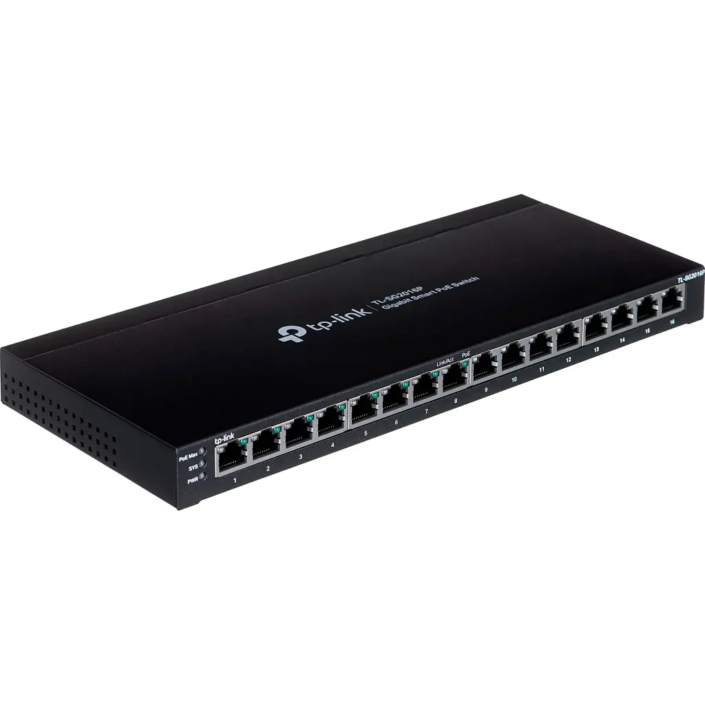 Комутатор мережевий TP-Link SG2016P - фото 2