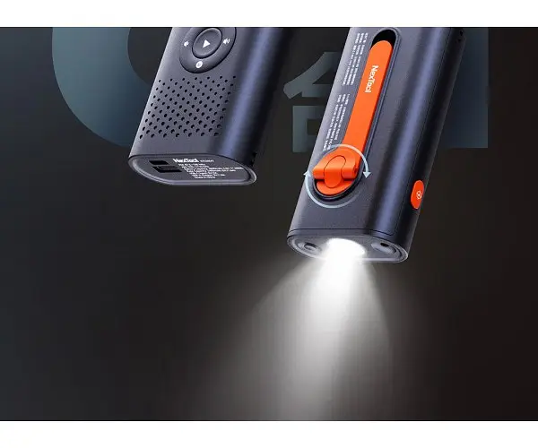 Ліхтар Nextool Hand Crank Radio багатофункціональний (радіо павер банк динамо) - фото 5