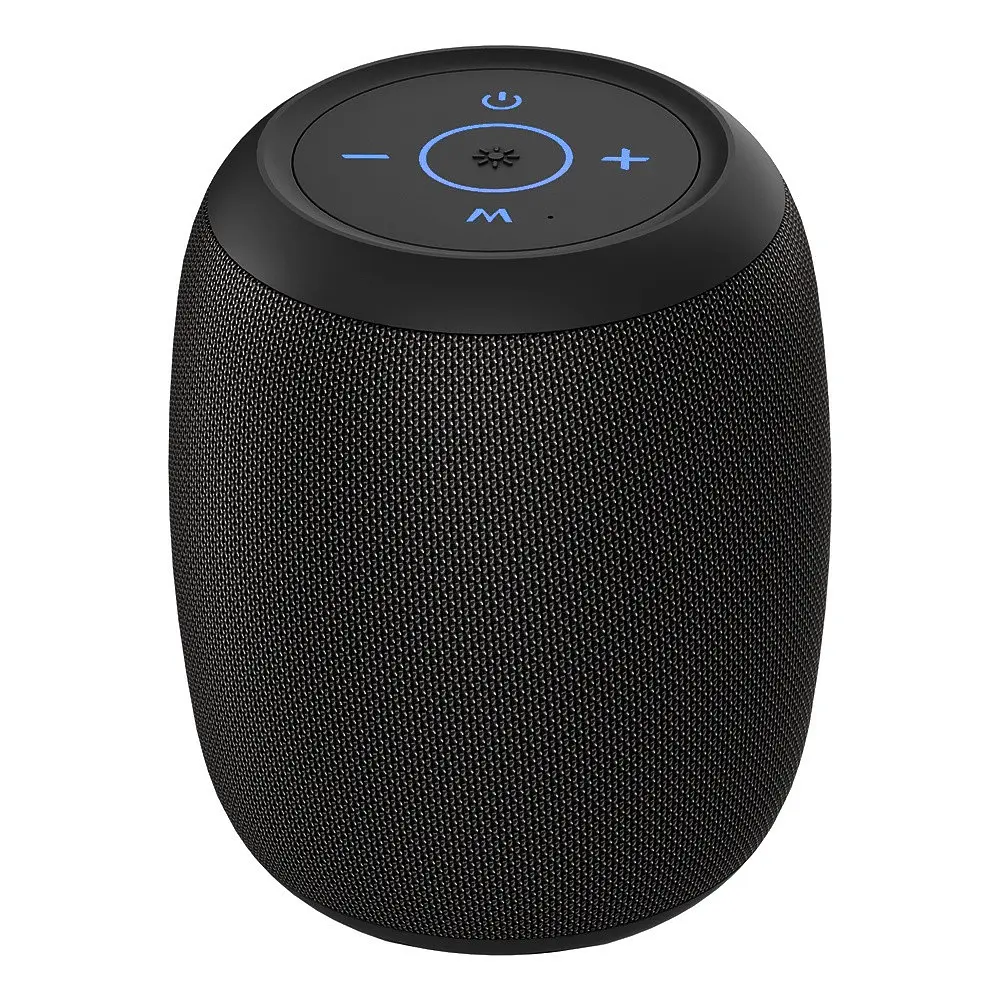 Портативна bluetooth колонка Zealot S53 TWS з LED підсвічуванням чорний - фото 6