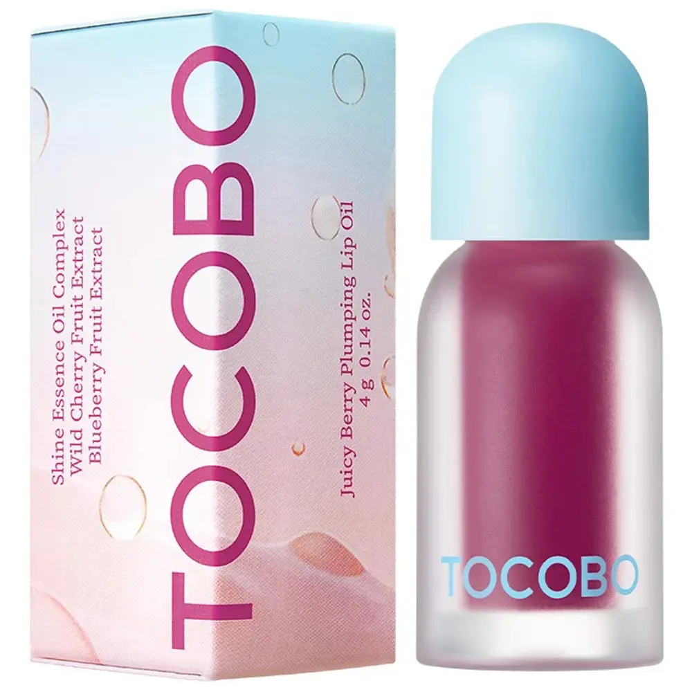 Олія блиск для губ Tocobo Juicy Berry Plumping Lip Oil - 02 Berry Brandy 4 г (TOC060) - фото 2