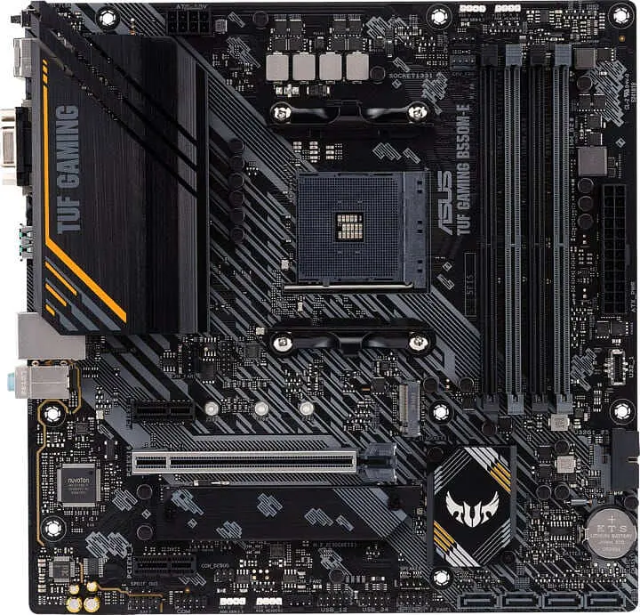 Материнская плата Asus TUF GAMING B550M-E ( 90MB17U0-M0EAY0) - фото 2