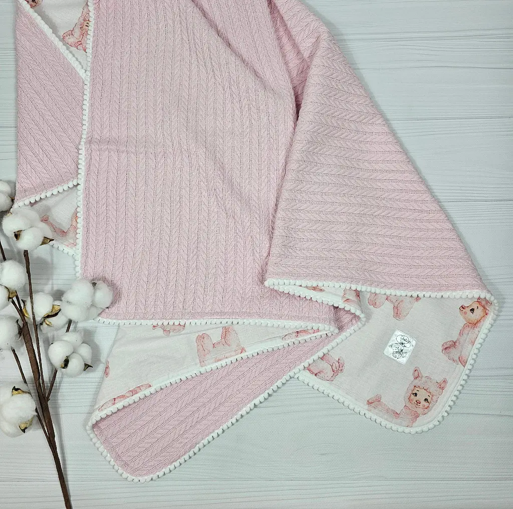 Дитячий плед 80х100 a.l.babybox Альпака