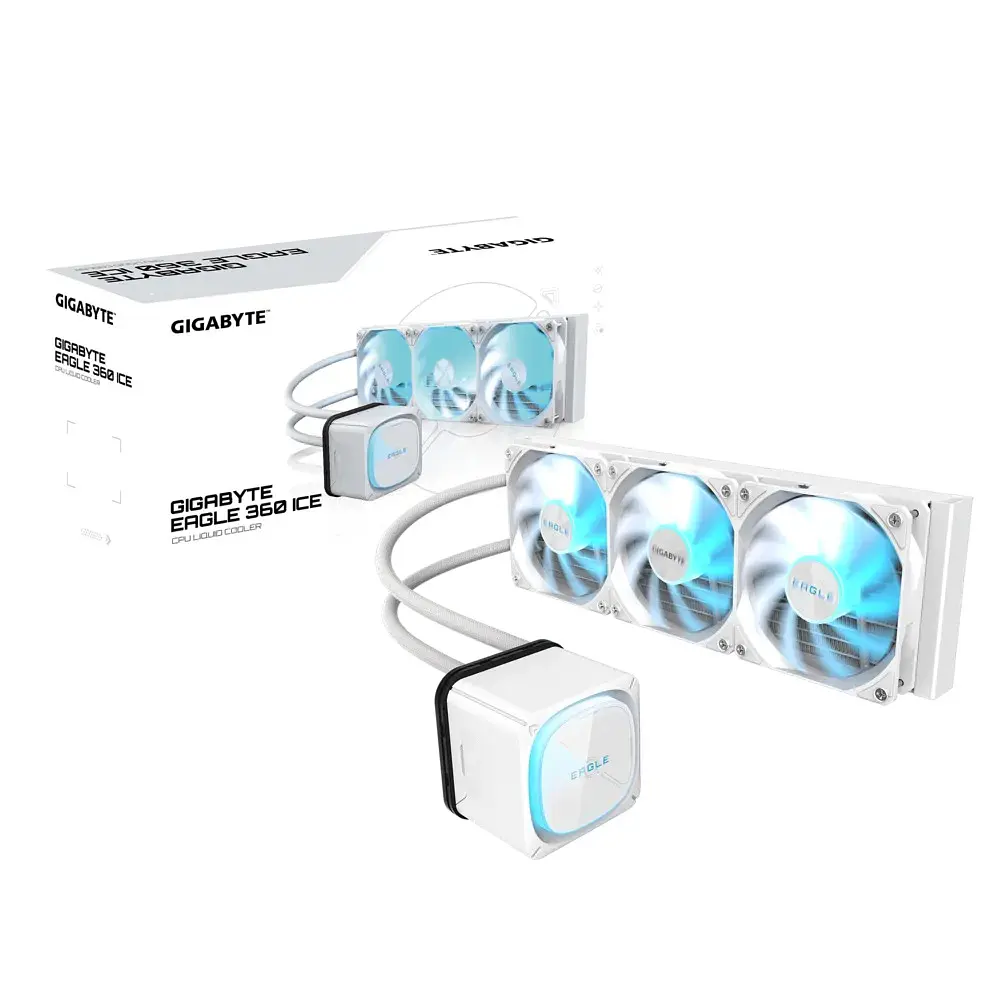 Система водяного охолодження Gigabyte Eagle 360 Ice - фото 5